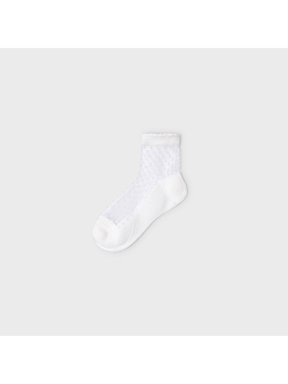 Size 10 kids Sheet Mayoral Kids' White Textured Socks